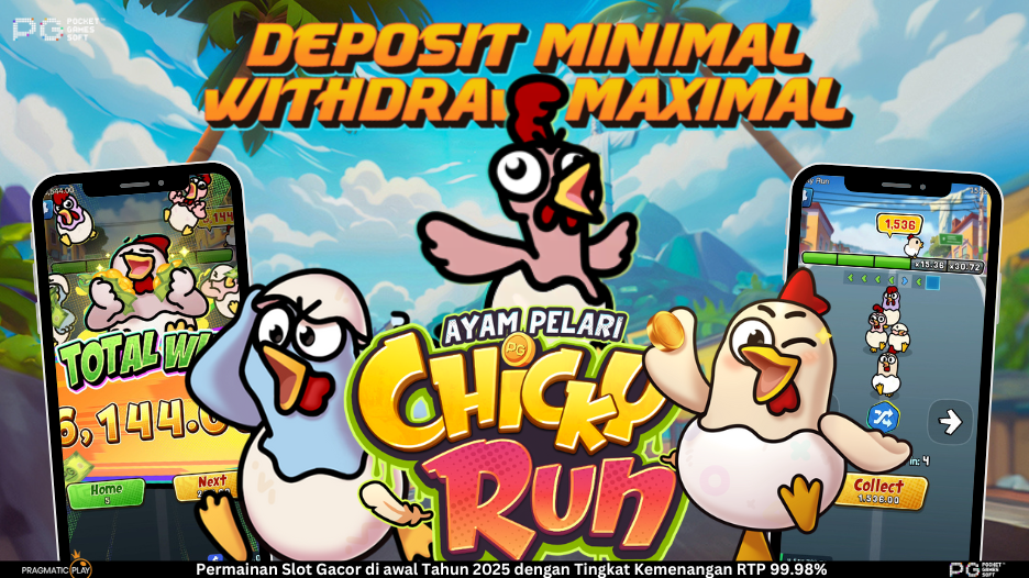 Chicky Run: Slot Game Bertema Ayam Berlari
